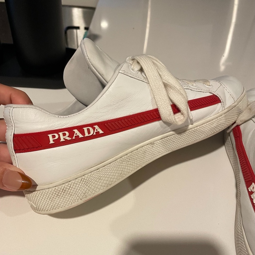 Prada White Sneaker